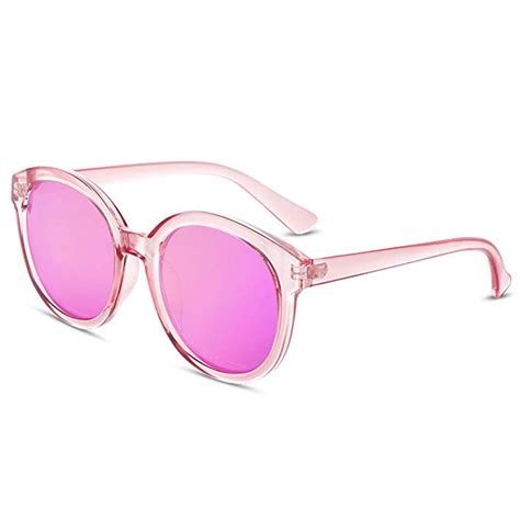 reflective pink sunglasses|pink polarized lens sunglasses.